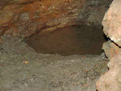 Blick in die Höhle von Gallhof